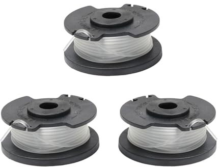 3-Stücke für Einhell Fadenspule,Fadenspule Einhell Rasentrimmer Ersatzspule,Ersatzspulen Zubehör,Ersatzteile Passend für Einhell Ersatzfadenspule ge-ct 18/28 SERIE,Zum Beispiel Li,Li-Solo, Li TC Etc