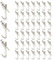 45Pcs Picture Hooks Kit, Picture Hooks, Photograph Hooks and Nails, Heavy Duty Wall Hangers for Photo Frames, Mirror, Clocks & Wall Art, Easy Installation, Ideal for Office and Home Use (Silver)