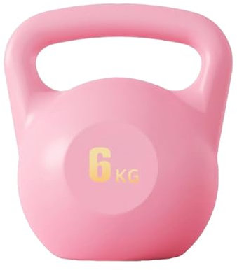 Kettlebell, Kettlebell de Musculation, Poids Kettlebell Workout, Équipement d'entraînement, Kettlebells de musculation, Équipement d'entraînement pour Femmes, Hommes, 6kg