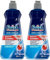 Finish Dishwasher Rinse & Shine Aid | For Drier Glasses and Spot Prevention | Pack of 2, 400ml each