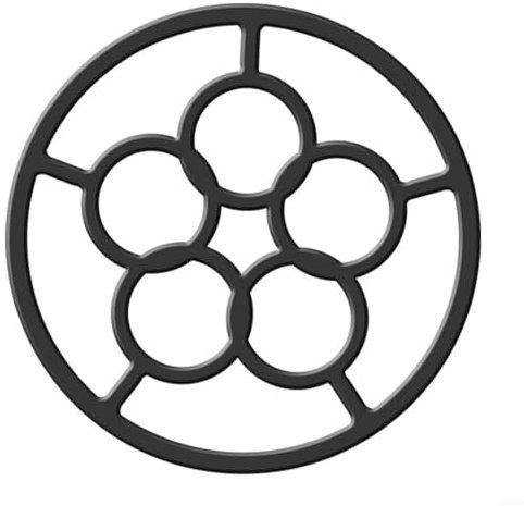 Snowchecking Heat Diffuser Gas Hob Gas Ring Reducer Gusseisen für Gasring Reduzierstück