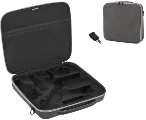 Zhixteu RS 4 Mini Estuche, Estabilizador Gimbal Bolsa de Almacenamiento Portátil Estuche de Viaje para dji RS 4 Mini