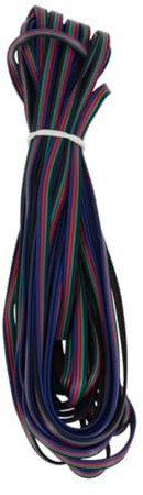 HOMSFOU 10M RGB LED Verlängerungskabel Flexibles Für LED Lichtstreifen Zum Von RGB LED Streifen Zeitsparend Und Praktisch