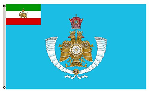 Willkommensflagge Standard Der Krone Reza Pahlavi Von Rasenbanner Garten Flagge Premium Für Bauernhaus Clubs 90X150 Cm
