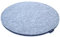 Rob&Raf Sitzkissen 37cm Sitzauflage Stuhlauflage Filz Grau Rund 37cm Modern 14mm Stuhl Garten Zuhause