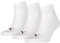 PUMA gemischt Puma - Quarter Plain 3p Sportsocken, Weiß, 39-42, 3er Pack