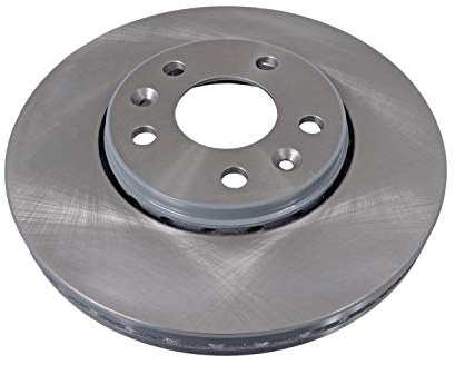 Blue Print ADN143181 Brake Disc Set (2 Brake Disc) front, internally ventilated, No. of Holes 5