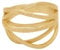 Heideman Ring Damen Arcus aus Edelstahl silber oder gold farben poliert Damenring für Frauen zeitlos und doch verspielt vergoldet Gr.60 hr24800-7-60