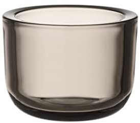 Iittala Valkea Teelichthalter, Glas, leinen, 60mm