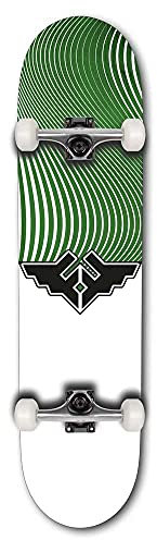 Fracture Wings V4 Factory Complete Skateboard grün 19,7 cm