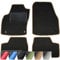 moto-MOLTICO Fußmatten Auto - Velours Autoteppiche passend für Toyota Auris II (2013-2018) - 4-teiliges Set - Schwarze Automatten mit Beigen Ziernähten