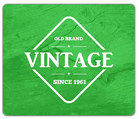 Shopagift Vintage Since 1961 Mouse Mat Pad 24cm x 19cm