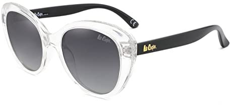 Lee Cooper Womens Cat Eye Polarized Sunglasses - Designer Frame Gradient Lens Sunnies