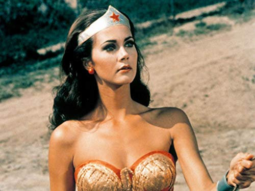Poster Lynda Carter in Wonderwoman Film Superhelden 80er Fantastic
