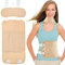 Rizinusöl Pack Wrap Wiederverwendbare Bio Rizinusöl Pack Kit mit verstellbaren elastischen Riemen Komfort Hals Taille Rizinusöl Pack Kompresse Anti Öl Leck für Muskel Leber