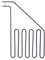 Sauna-Elektroheizelement, Edelstahl-Sauna-Wärmerohr, Sauna-Heizkomponente, Ersatzteil Für Saunaofen(SAV-3000W)