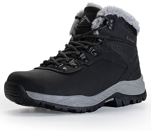 CC-Los Damen Winterschuhe Warm Gefüttert Winterstiefel Damen Schneestiefel Leicht Rutschfest