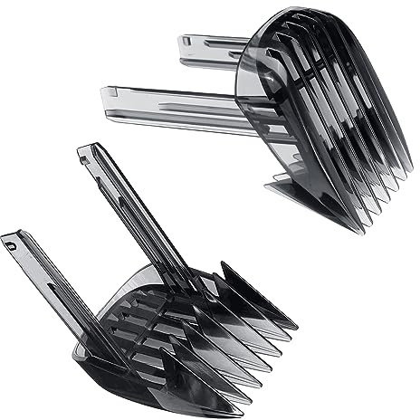 WuYan 2 Stück Haarschneidekamm für Philips hc9450 hc9490 hc9452 hc7460 Haarschneider 1–7 mm, 7–24 mm Aufsatz Bartkamm