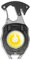 Mini Llavero Linterna Multifunción Llavero Linterna Cob 400 Mah Portátil De Aluminio Llavero Luz Pantalla De Energía Multimodo Tipo C Soporte Ajustable Abridor De Botellas Linterna Con Destornillador