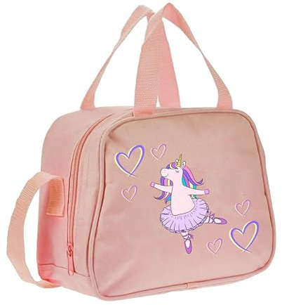 Unicorn Ballerina Pink Childrens Kids Ballet Tap Dance Bag (PAR2)