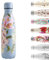 Chilly's Water Bottle - Stainless Steel and Reusable - Leak Proof, Sweat Free - Magnolia Polka, 500ml