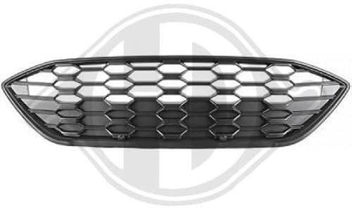 DIEDERICHS 1530042 KÜHLERGRILL KÜHLERGITTER Grill Gitter schwarz