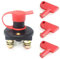QIGESHILIU 12V-24V Battery Disconnect Isolator Cut OFF Power Kill Switch for Marine Boat Car ATV Motor Winch With 3 Keys