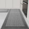 SIXHOME Alfombrillas de Cocina Antideslizantes Lavables Modernas absorbentes y Resistentes a Las Manchas Tapetes y Tapetes Modernos(Gris,40 * 60+40 * 120cm)