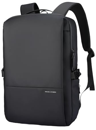 MARK Business Travel Backpack, Large Capacity Laptop Backpack, Suitable for 17.3 Inch Computer Bag, Handbag, black, 15*30*43