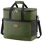 Lifewit 40L Kühltasche Groß faltbar Kühlkorb Kühlbox Isoliertasche Thermotasche Picknicktasche für Lebensmitteltransport, Grün
