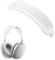 Kopfband-Abdeckung kompatibel mit Apple AirPods Max, Waschbare Silikon-Hülle, Schutzhülle für Kopfbügel, Wasser- und Schweißresistent, Komfortkissen (Weiß)