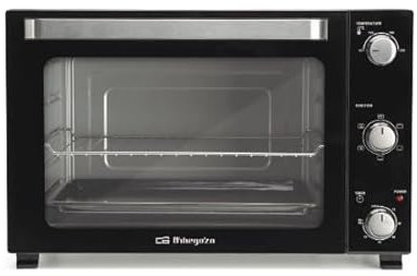Horno de sobremesa Orbegozo HOT 608, 60 Litros, 2800 W, Dimensiones: 60,2 x 38,6 x 47 cm, con convección.