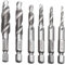 Angoily Hohe 6-teiliges Bohrer- Und Gewindebohrer-set Metrisches Gewindebohrer-bohrer Spiralbohrer Gewindebohrer Gewindebohrer