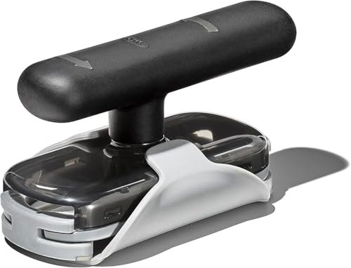 Mr. Gadget's Solutions Good Grips Twisting Jar Opener with Non-Slip Base Pad – Effortless Lid Removal for Jars & Bottles, Strong Grip, Easy-Turn Handle – Ideal for Weak Hands & Arthritis – Black