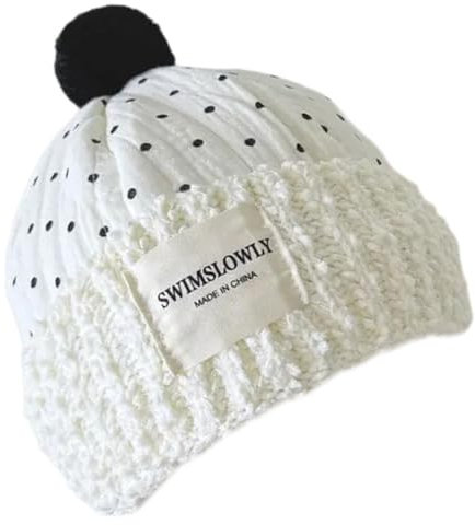 Fazvncv Bonnet tricoté confortable pour bébé avec cache-oreilles, bonnet confortable et chaud pour enfant de 3 mois à 3 ans, unisexe