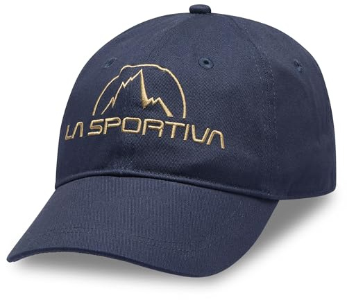 LA SPORTIVA Herren Damen Unisex Basecap Kopfbedeckung Baumwoll-Kappe Hike Cap, Farbe:Dunkelblau, Größe:S/M, Artikel:-646732 Night Sky/Savana