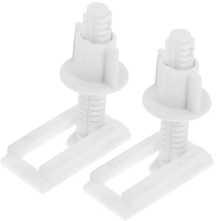ETHZZLE Kit Bulloni Sedile Wc Viti in Plastica Tasselli Espansione in Gomma Fissaggio Sicuro Installazione Semplice