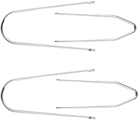 Entriegelungsschlüssel Radio, 4PCS Autoradio Bügel Removal Instrument | Schlüssel DIN-Freigabetasten, U Förmiger + V Förmiger Edelstahl, für Autoradio Reparatur