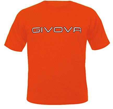 GIVOVA T-Shirt Cotone Spot Arancio Fluo