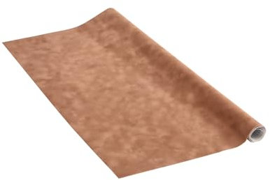 Venilia Lámina adhesiva, Terciopelo Velvet Beige, 67,5cm x 1m, Espesor 140μ, Vinilo autoadhesivo para muebles o cocina, decorativas papel pintado pared, PVC sin ftalatos, Fabricado en UE