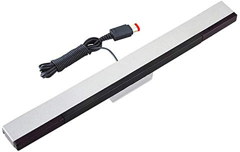 TPFOON Barre de détecteur de mouvement infrarouge filaire avec infrarouge compatible avec console Nintendo Wii/Wii U