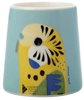 Maxwell & Williams Pete Cromer Porcelain 6cm Egg Cup Budgerigar