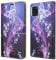 For Samsung Galaxy A21s Leather Case, Magnetic Closure Full Protection Book Design, Wallet Cover [Card Slots] and [Kickstand] With [Screen Protector] For Samsung Galaxy A21s (SM-A217F) - Butterfly