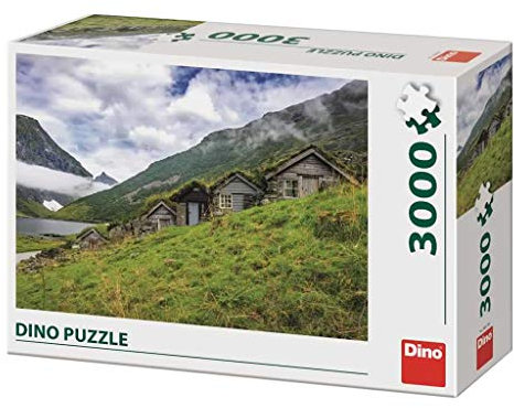 Dino Toys 563193 3000D Norangsdalen Valley Puzzle, 3000 pcs