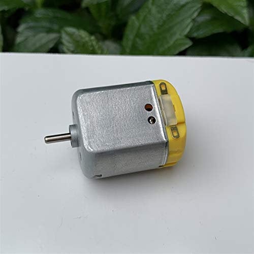 Leloo Lruirui-Motor Dc Precious Metal Brush Motor, for DIY Small USB Fan RC Car Electric Toy Boat Model, DC 3V-6V Micro Mini 260 Motor, DIY Driver Parts