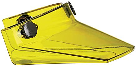 Biltwell Moto Visor Helm transparent gelb Schirmchen