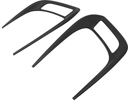 HZJA Auto Scheinwerfer Augenbraue Autofront Tageslichtlampe Nebelscheinwerfer Augenbrauen-Trim Für Suzuki Für Vitara 2015-2018 Kohlefaser Augenlider Augenbrauen