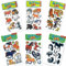 6-teiliges Tattoo-Set * PFERDE 2 * vom Mauder-Verlag | Kinder Kindertattoo Kindergeburtstag Geburtstag Mitgebsel Geschenk Ponyhof Mädchen Reiterhof Pony