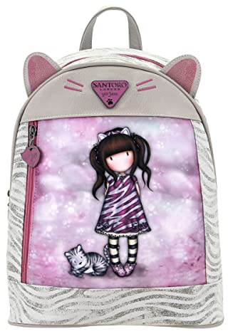 Safta Articulo, Mini Rucksack Gorjuss Ruby Wild Unisex Kinder, mehrfarbig, M, bunt, Medium