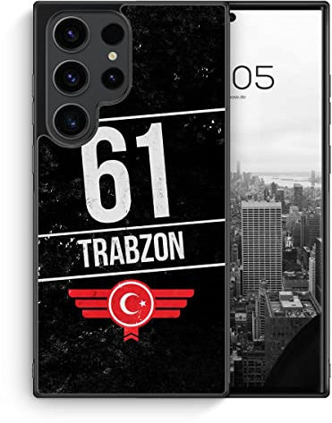 Trabzon 61 - Silikon Hülle für Samsung Galaxy S23 Ultra - Türkische Städte Schutzhülle Handyhülle Case Cover